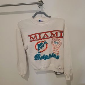 Vintage Miami Dolphins Sweatshirt NFL